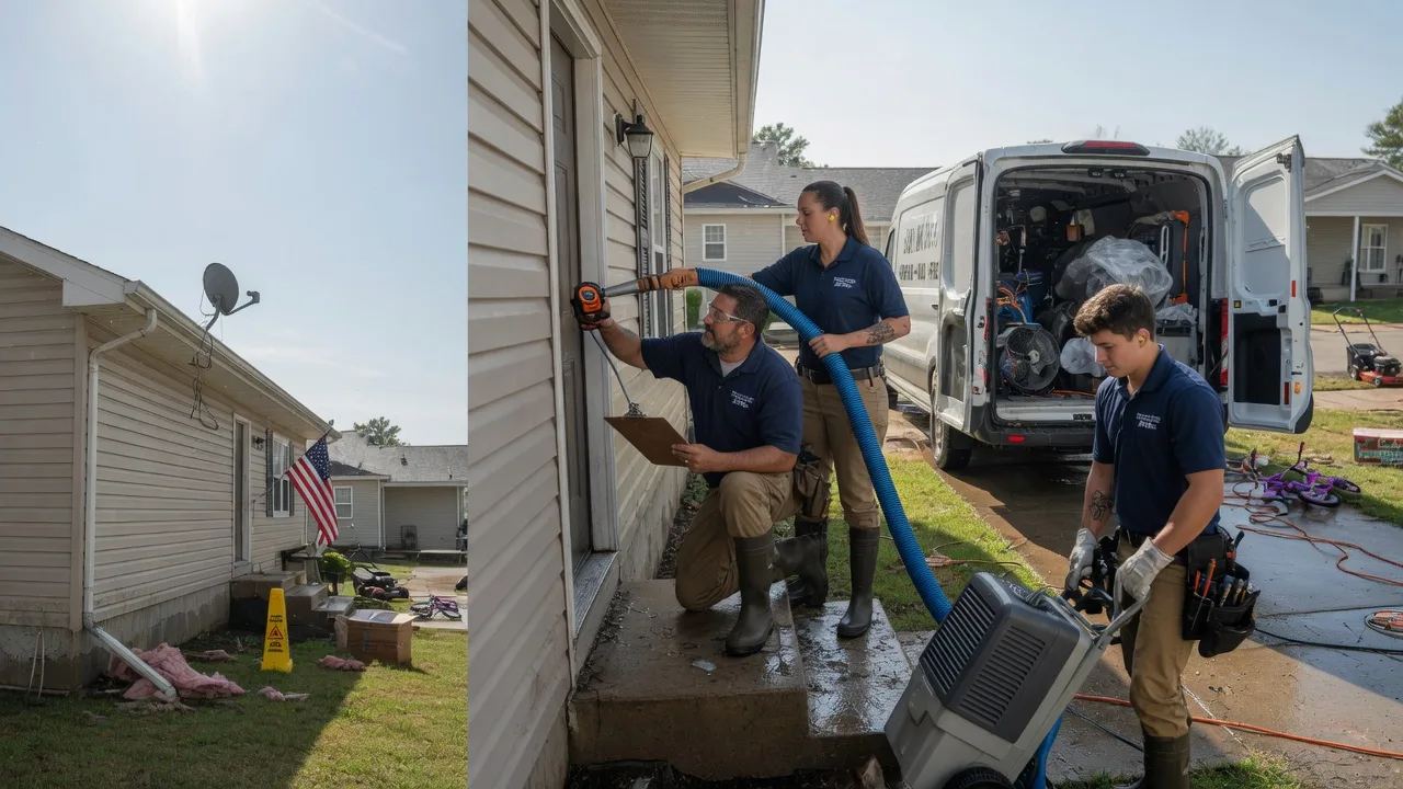Ceiling Water Damage Restoration in Griswold, CT near me